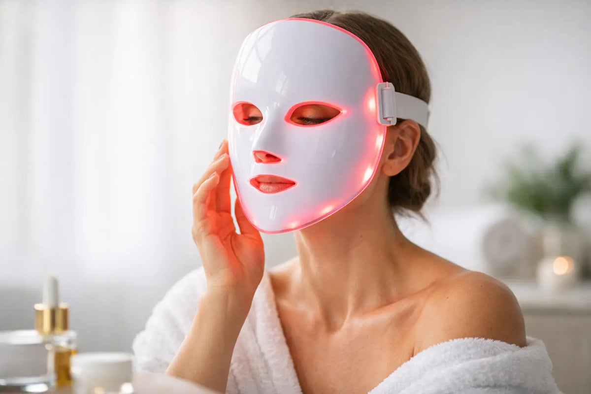 How to Use an LED Mask for Brighter-Looking Skin