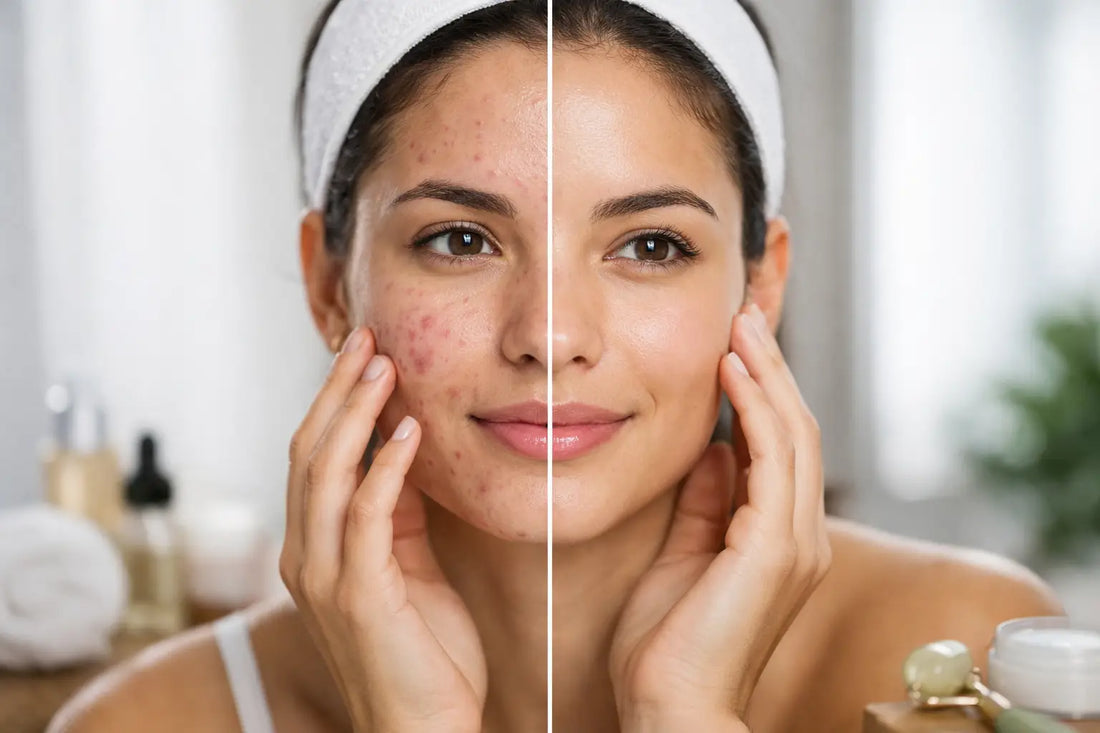 Acne Routine Before and After Results