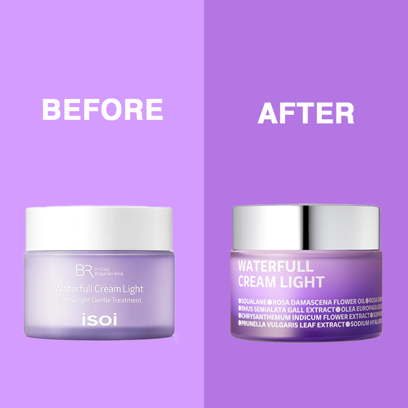 [ISOI] Bulgarian Rose Waterfull Cream Light 50ml - Glamful-Beauty.com