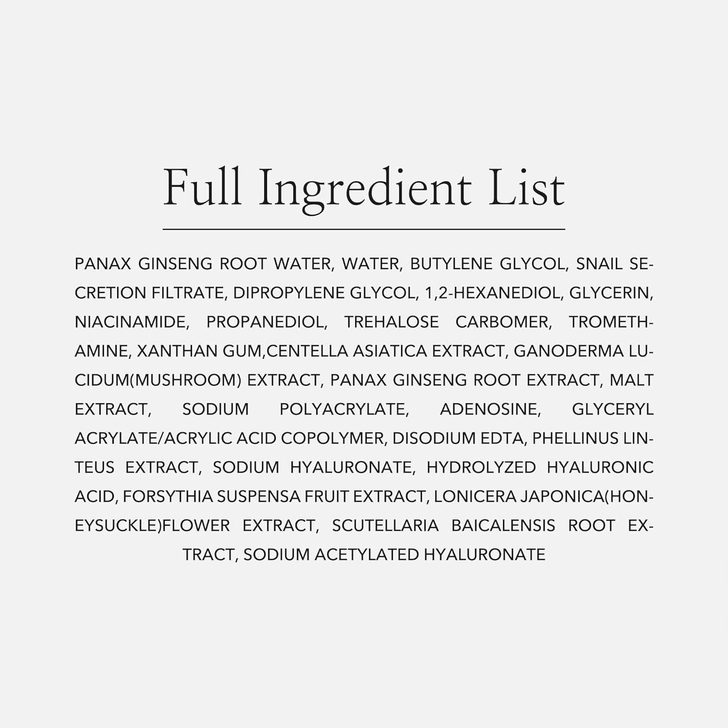 Beauty of Joseon Revive Serum Ginseng & Snail Mucin 30ml