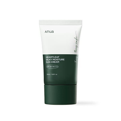 [Anua] HEARTLEAF SILKY MOISTURE SUNSCREEN 50ml - Glamful-Beauty.com