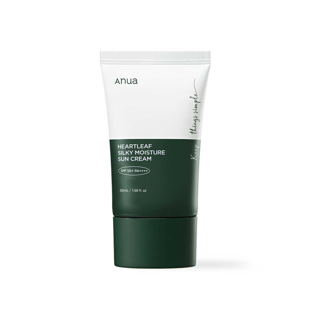 [Anua] HEARTLEAF SILKY MOISTURE SUNSCREEN 50ml - Glamful-Beauty.com