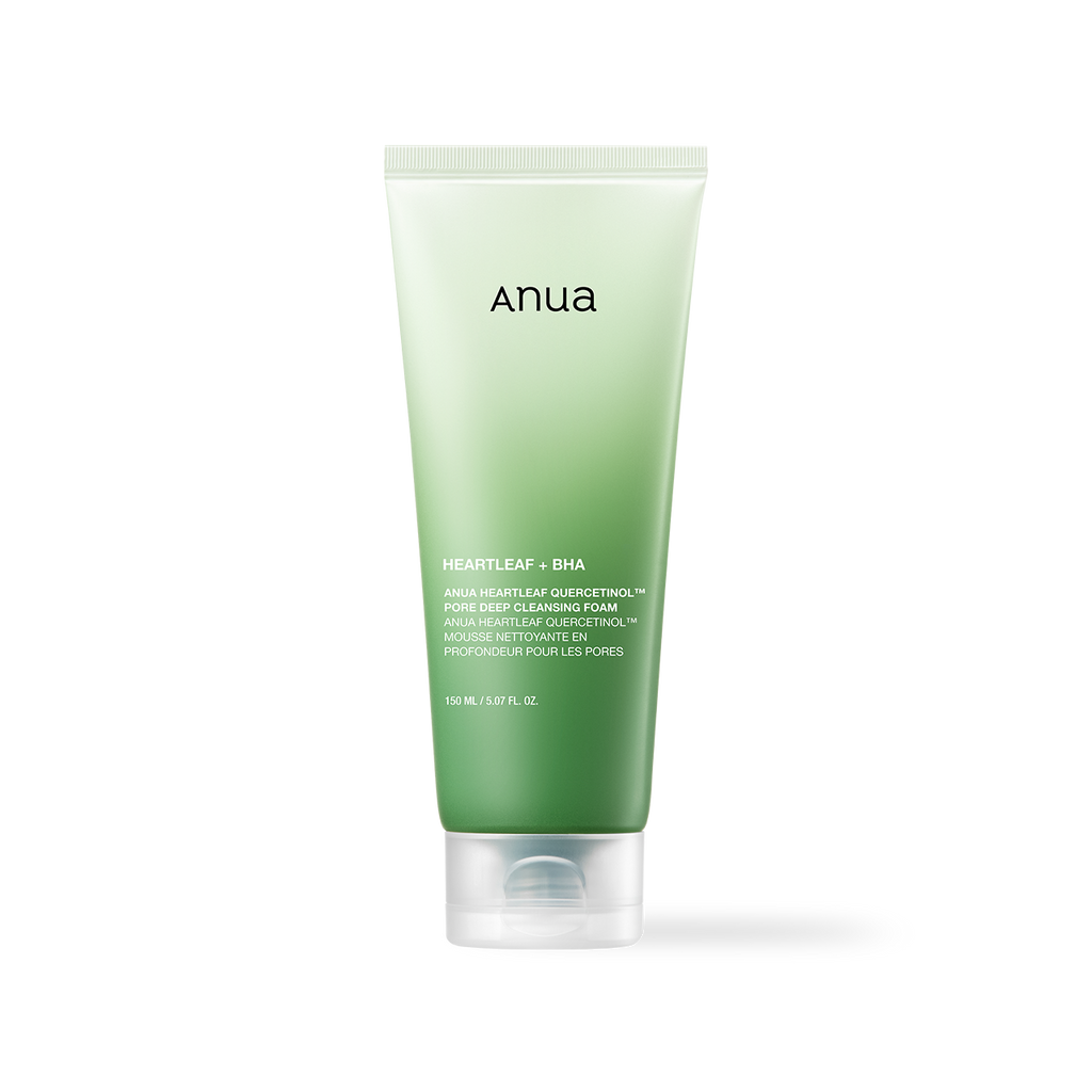 [Anua] HEARTLEAF QUERCETINOL PORE DEEP CLEANSING FOAM 150ML - Glamful-Beauty.com