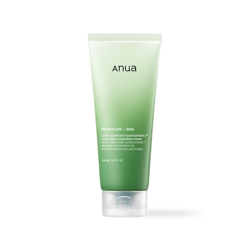 [Anua] HEARTLEAF QUERCETINOL PORE DEEP CLEANSING FOAM 150ML - Glamful-Beauty.com