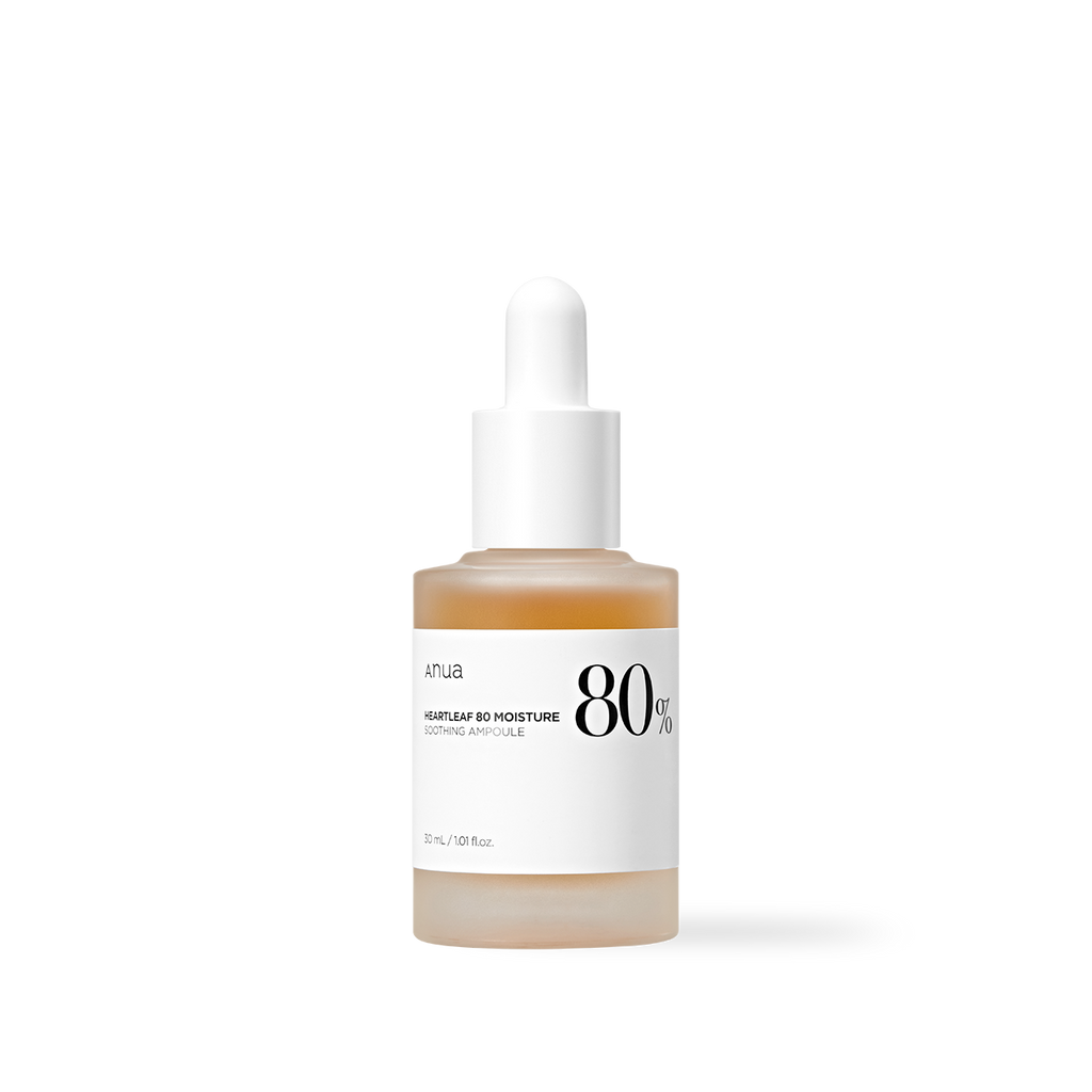[Anua] HEARTLEAF 80% MOISTURE SOOTHING AMPOULE 30ml - Glamful-Beauty.com
