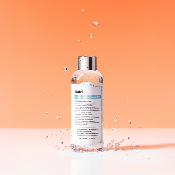 [Dear,Klairs] Freshly Juiced Vitamin Essence Toner 180 ml - Glamful-Beauty.com