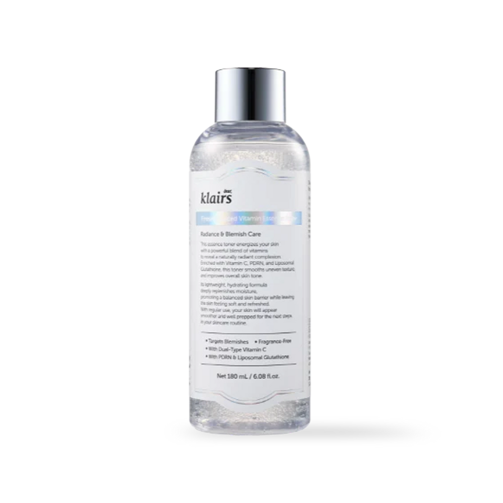 [Dear,Klairs] Freshly Juiced Vitamin Essence Toner 180 ml - Glamful-Beauty.com