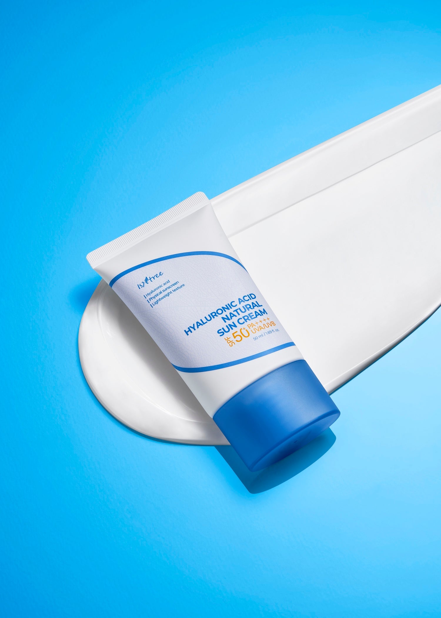 [Isntree] Hyaluronic Acid Natural Sun Cream SPF50+ 50ml - Glamful-Beauty.com