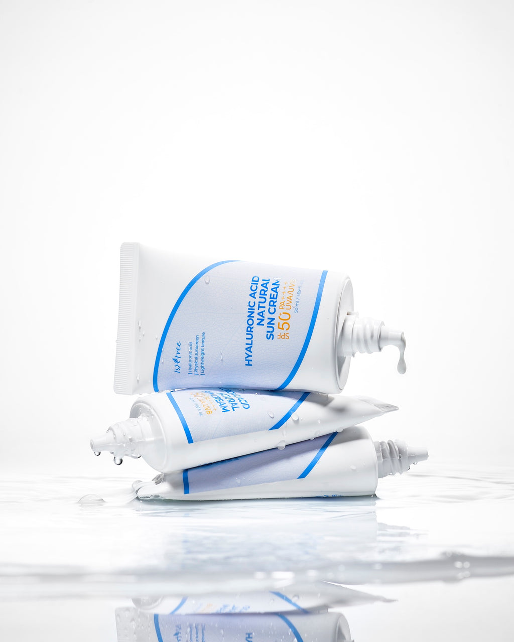 [Isntree] Hyaluronic Acid Natural Sun Cream SPF50+ 50ml - Glamful-Beauty.com