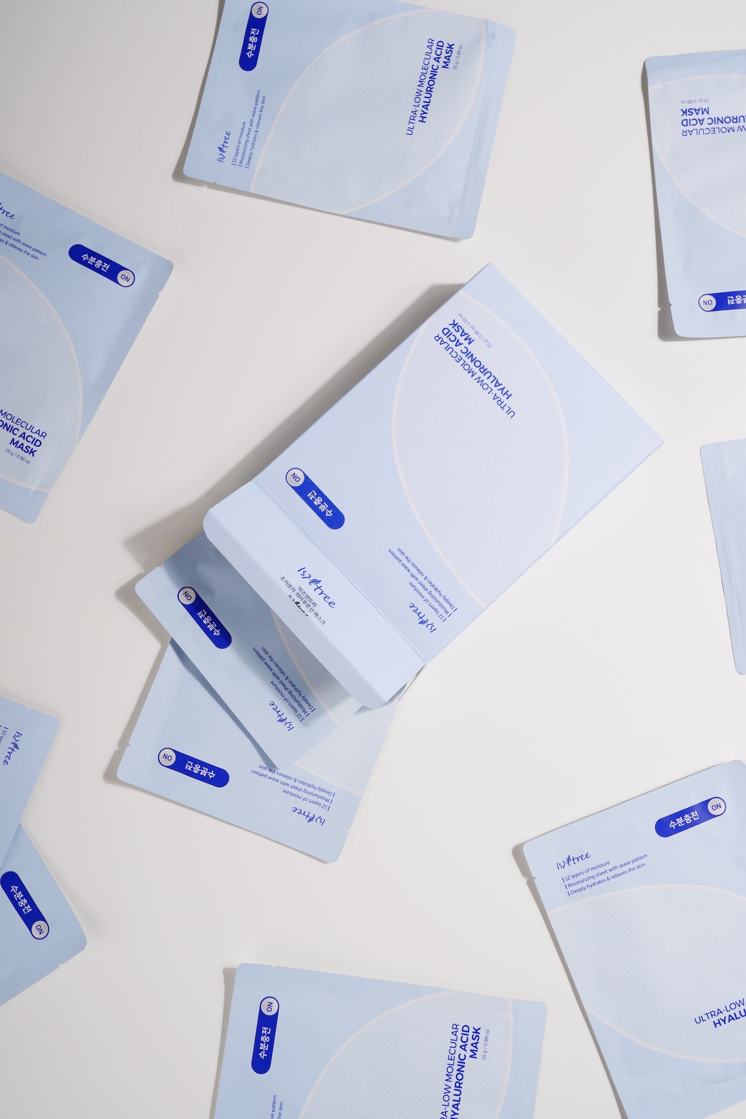 [Isntree] Ultra-Low Molecular Hyaluronic Acid Mask 10ea - Glamful-Beauty.com