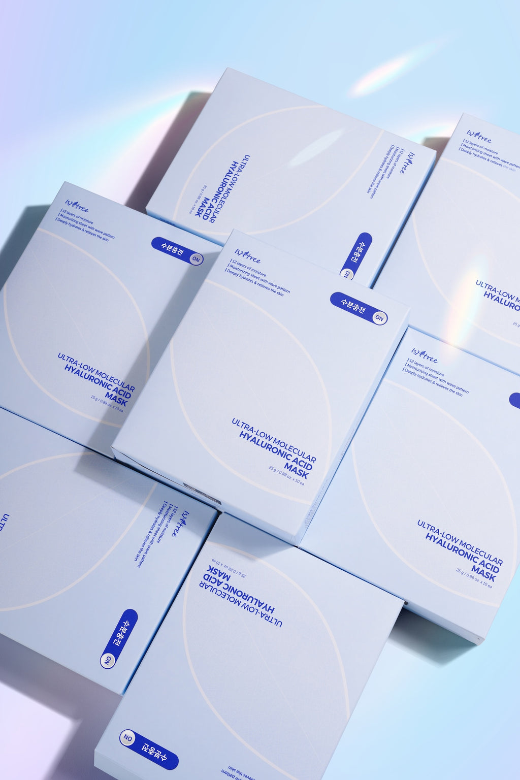 [Isntree] Ultra-Low Molecular Hyaluronic Acid Mask 10ea - Glamful-Beauty.com