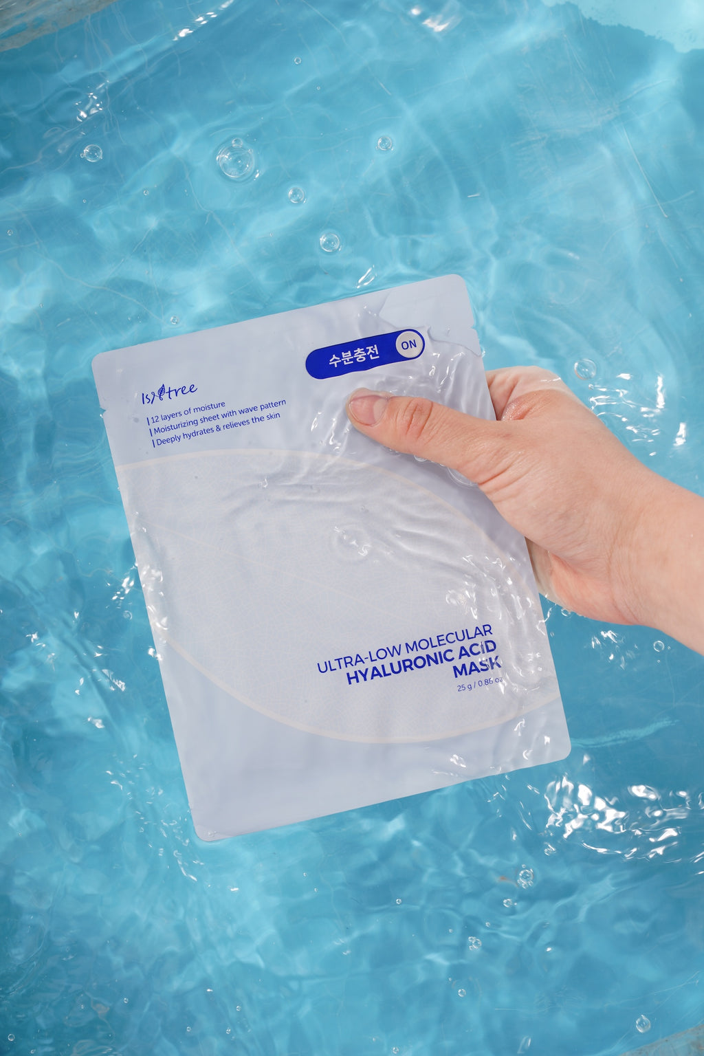 [Isntree] Ultra-Low Molecular Hyaluronic Acid Mask 10ea - Glamful-Beauty.com