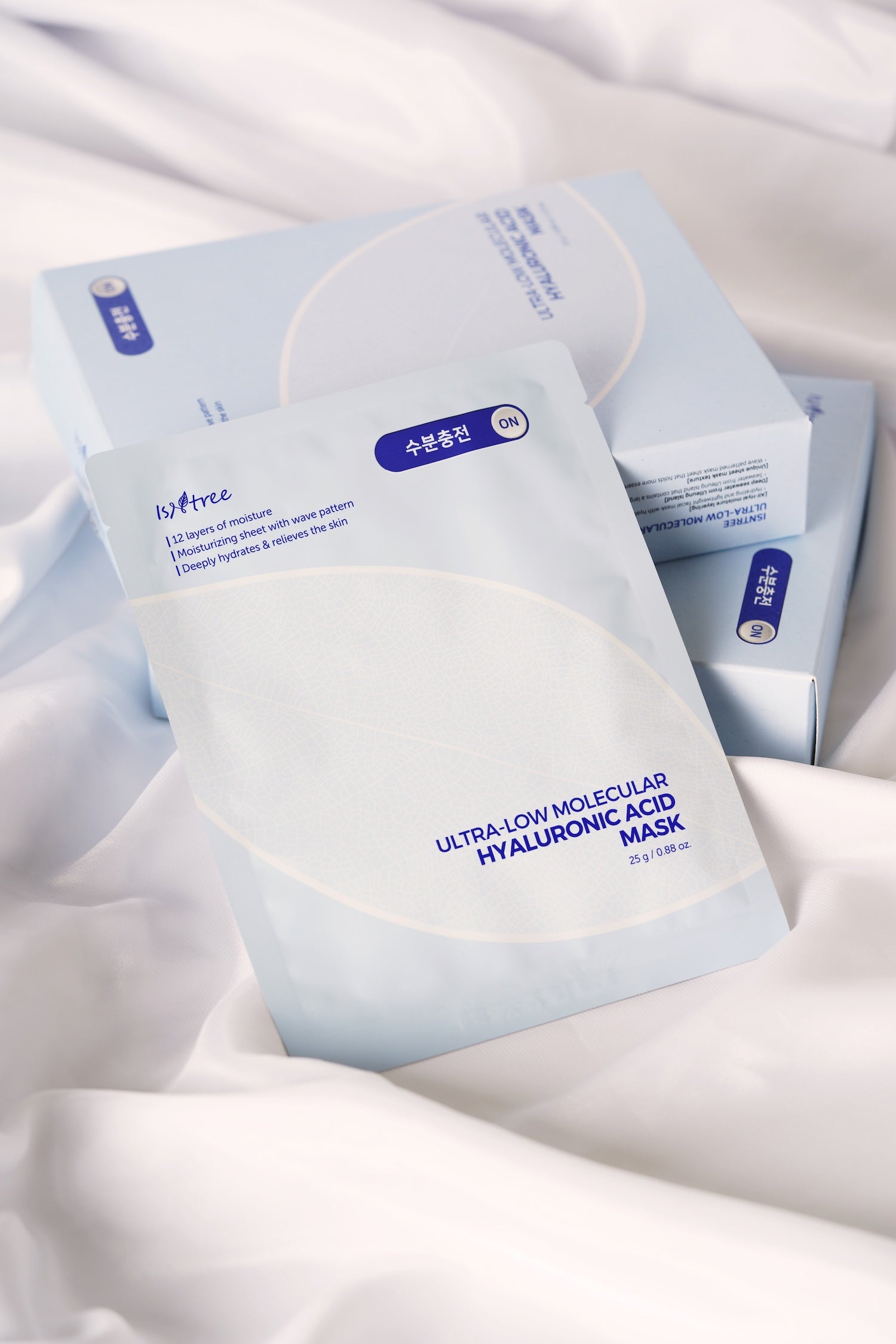 [Isntree] Ultra-Low Molecular Hyaluronic Acid Mask 10ea - Glamful-Beauty.com