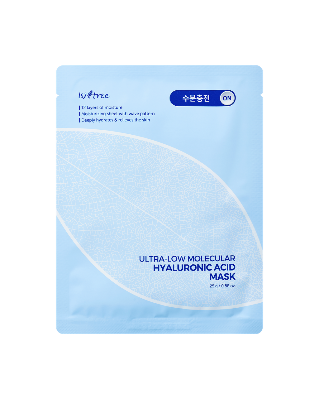 [Isntree] Ultra-Low Molecular Hyaluronic Acid Mask 10ea - Glamful-Beauty.com