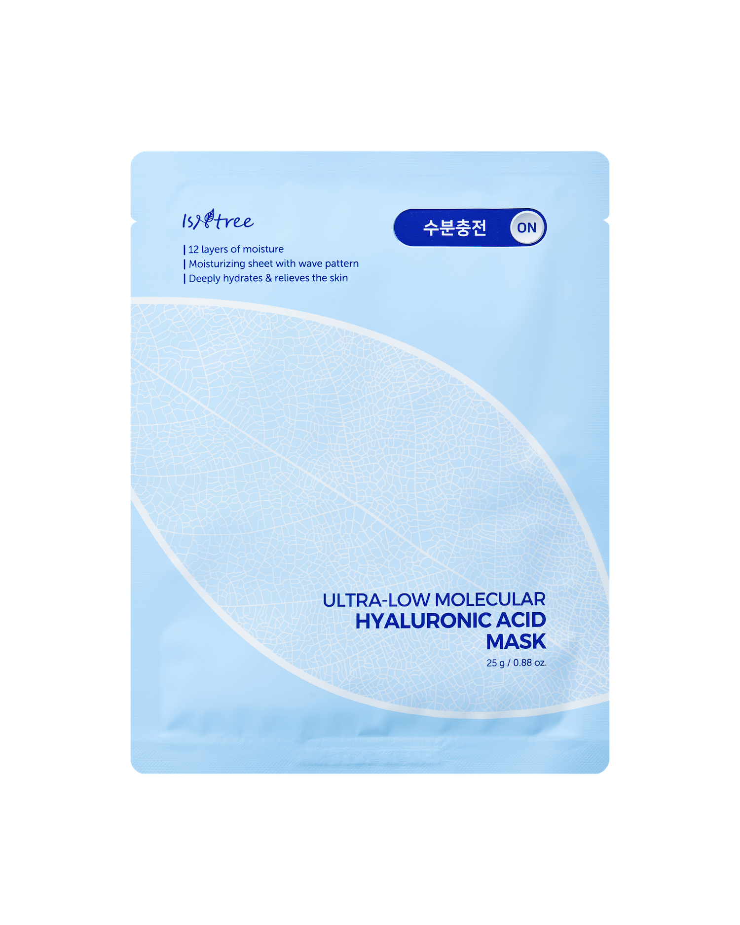 [Isntree] Ultra-Low Molecular Hyaluronic Acid Mask 10ea - Glamful-Beauty.com