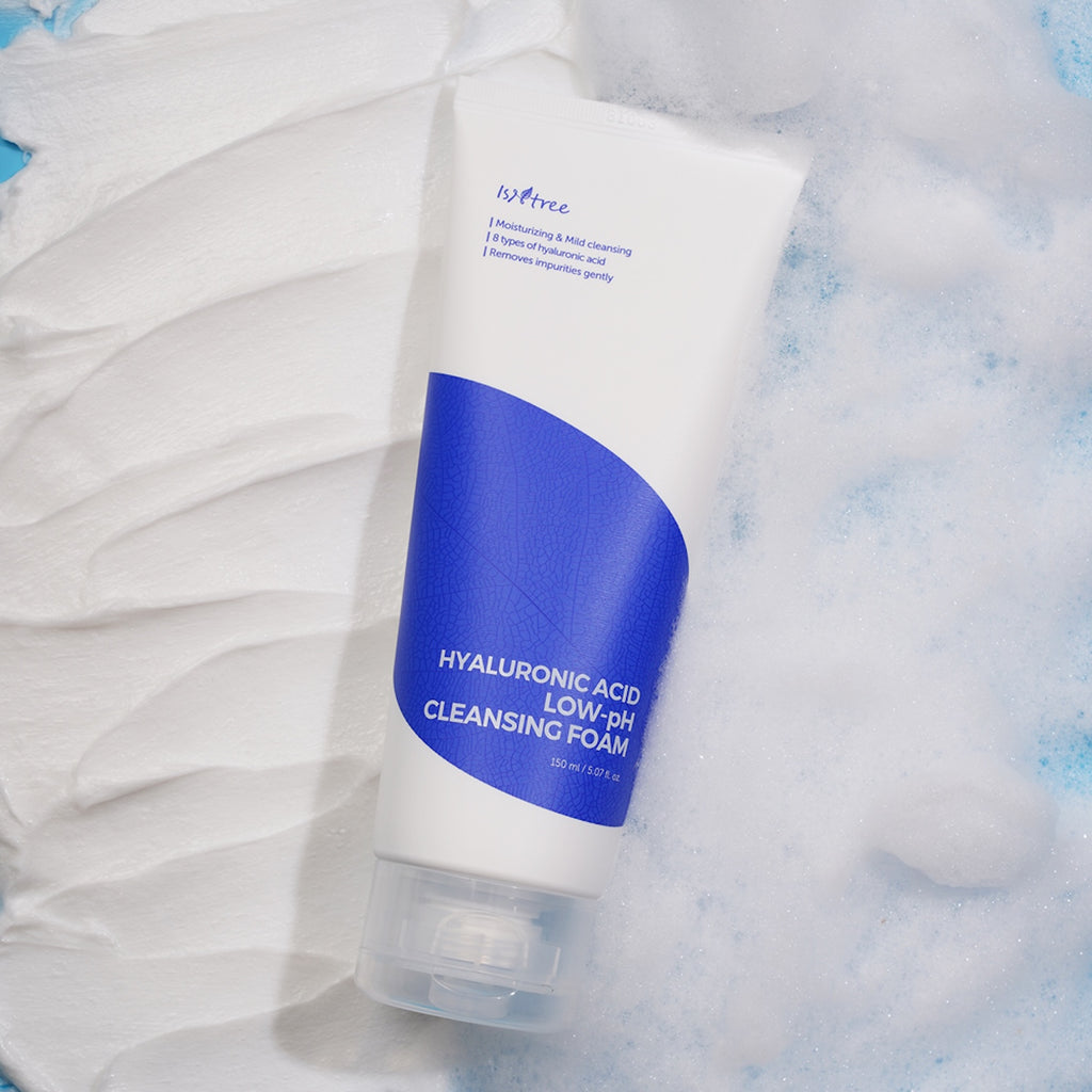 [Isntree] Hyaluronic Acid Low-pH Cleansing Foam 150ml - Glamful-Beauty.com