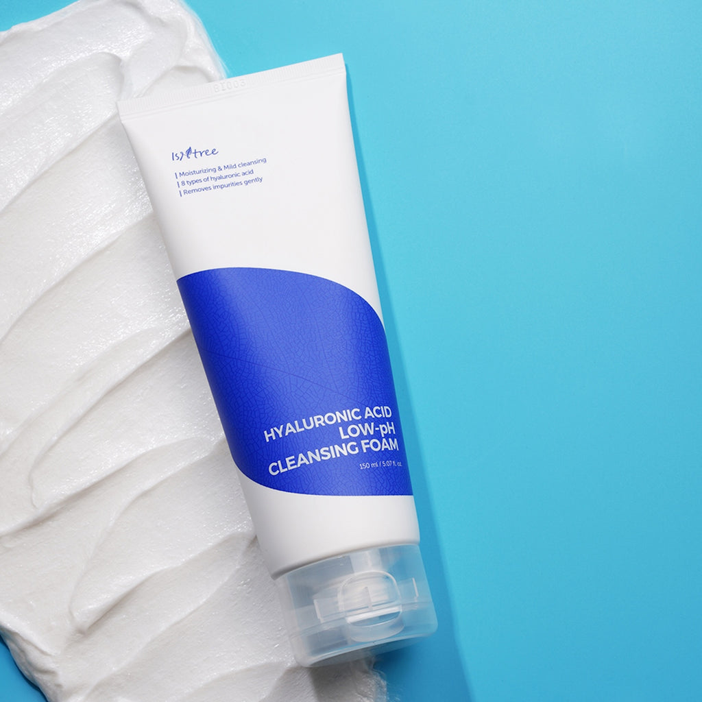 [Isntree] Hyaluronic Acid Low-pH Cleansing Foam 150ml - Glamful-Beauty.com