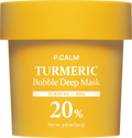 [P.CALM] TURMERIC Bubble Deep Mask 90g - Glamful-Beauty.com