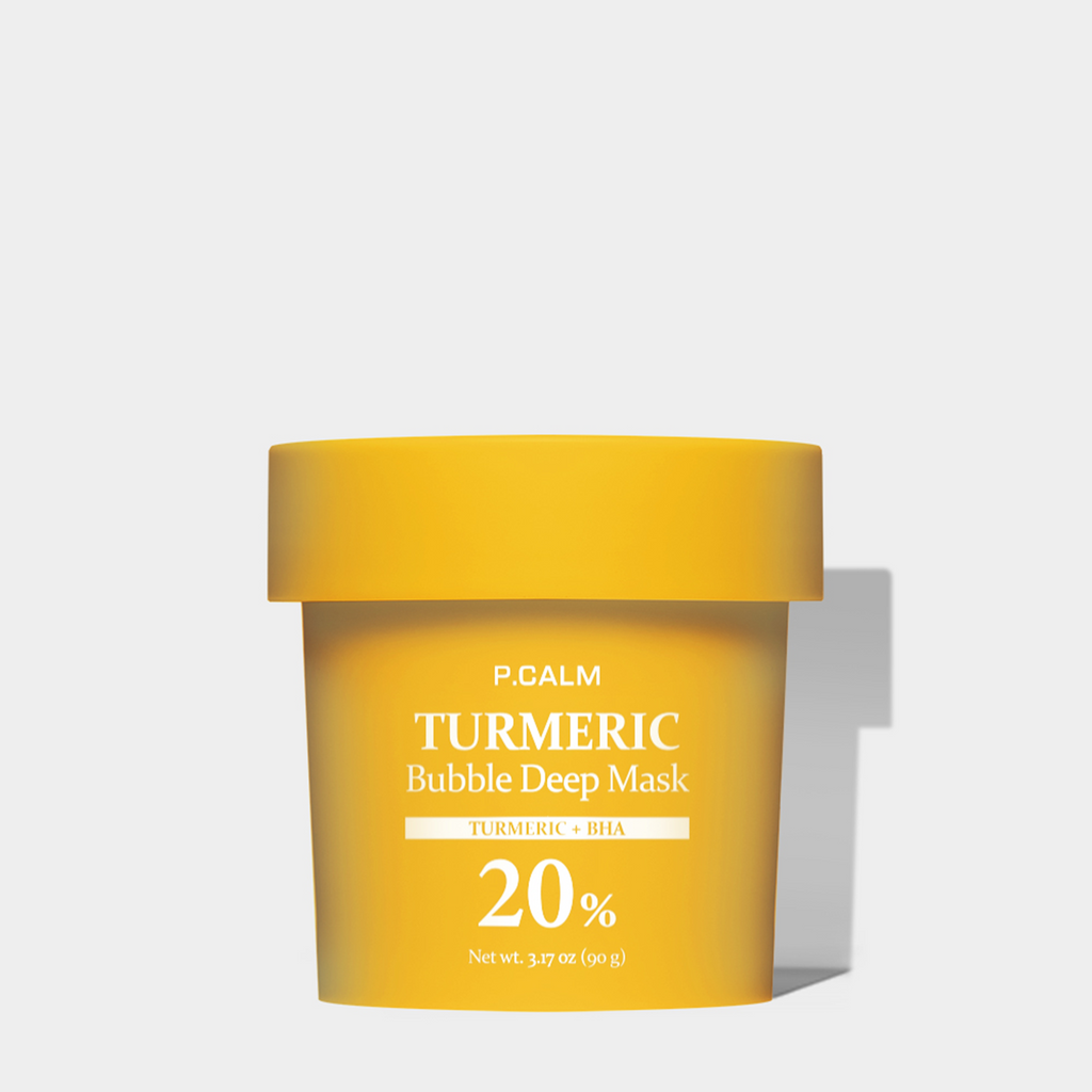 [P.CALM] TURMERIC Bubble Deep Mask 90g - Glamful-Beauty.com