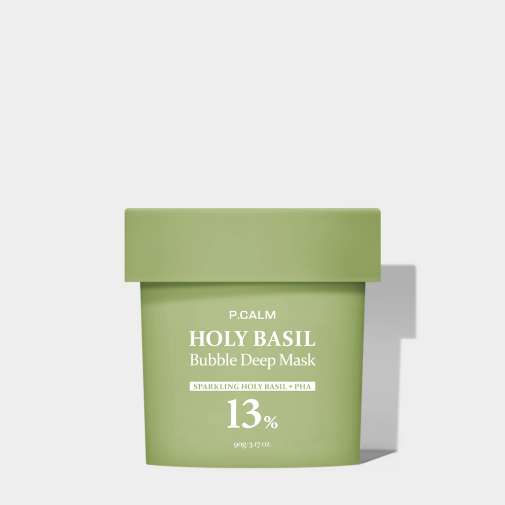 [P.CALM] Holy Basil Bubble Deep Mask 90g - Glamful-Beauty.com