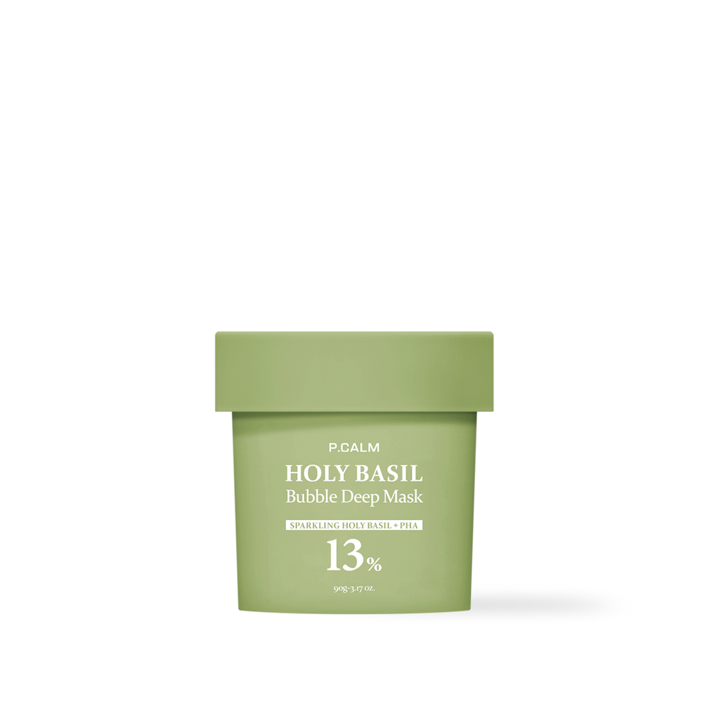 [P.CALM] Holy Basil Bubble Deep Mask 90g - Glamful-Beauty.com