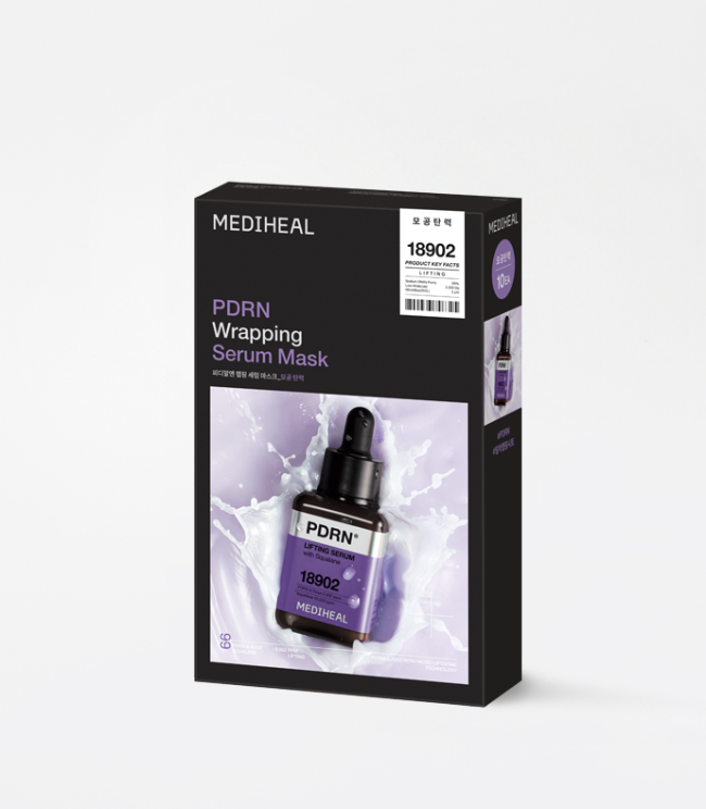 [Mediheal] PDRN Wrapping Serum Mask Sheet Pore Tightening 10ea - Glamful-Beauty.com