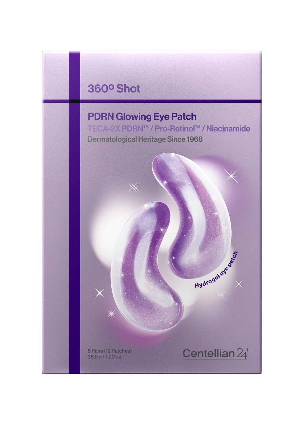 [Centellian24] 360º Shot PDRN glowing eye patch 6 pairs* - Glamful-Beauty.com