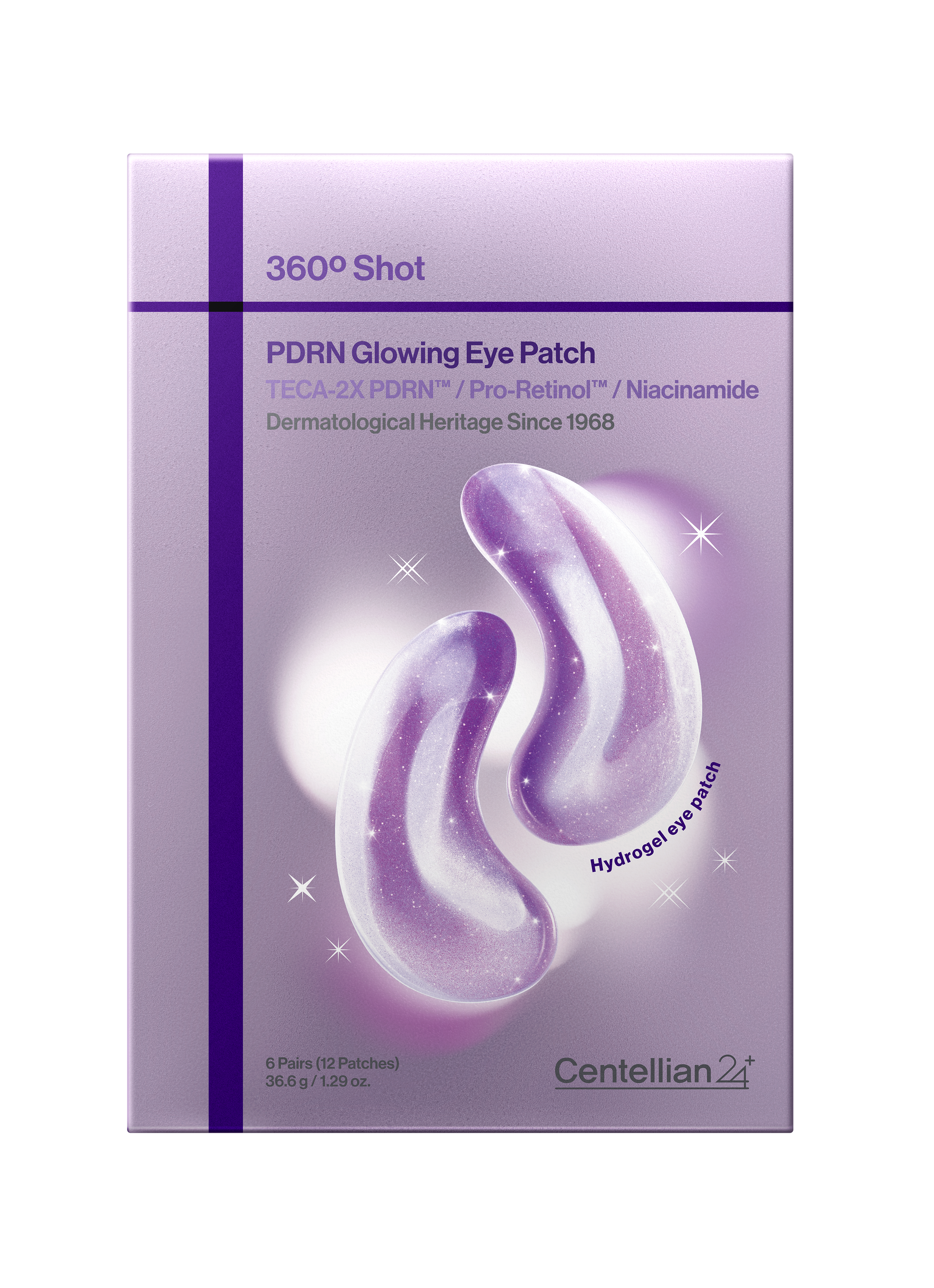 [Centellian24] 360º Shot PDRN glowing eye patch 6 pairs* - Glamful-Beauty.com