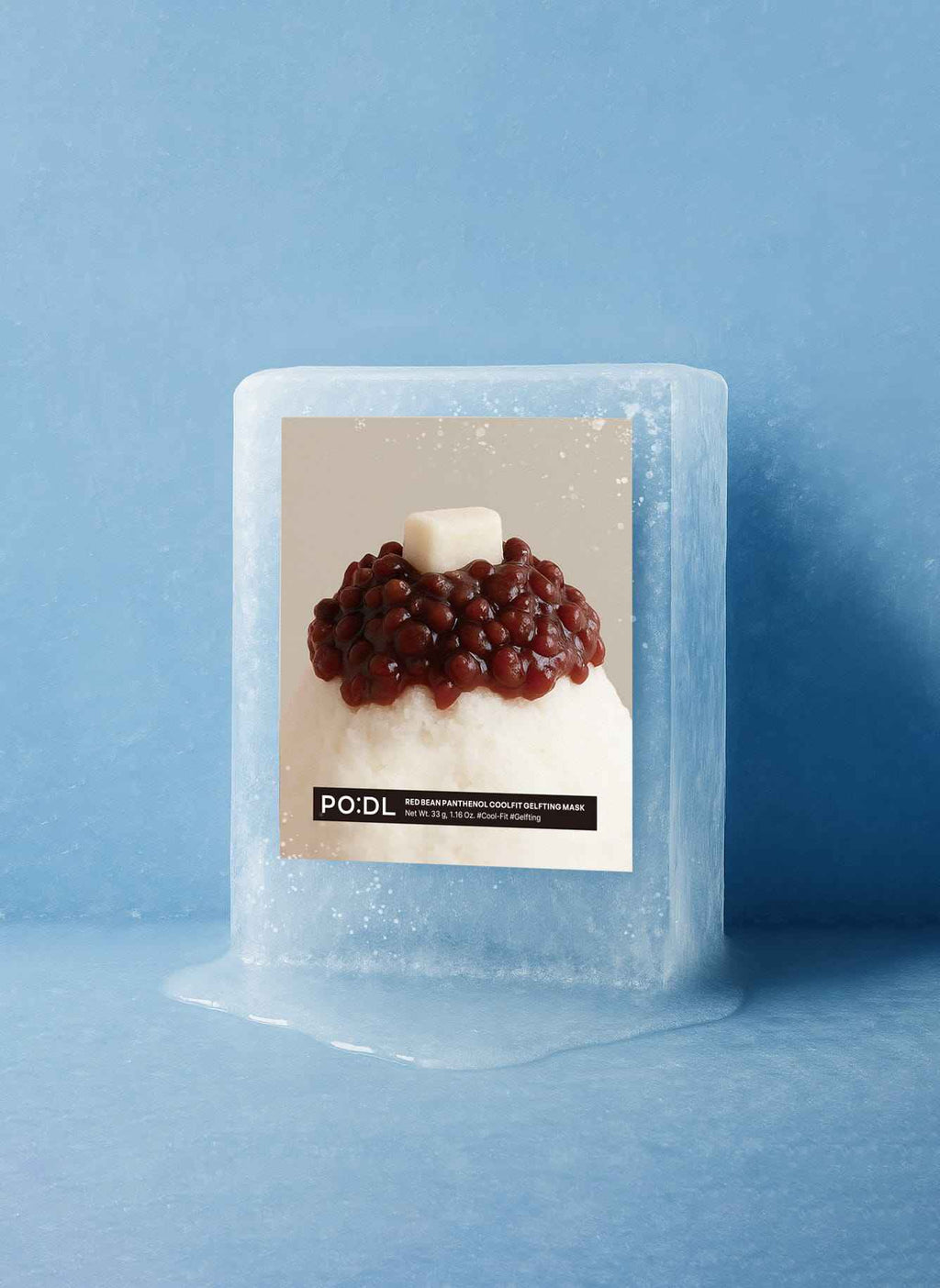 [PO:DL] Red Bean Panthenol Coolfit Gelfting Mask (4ea) (+Special Gift)