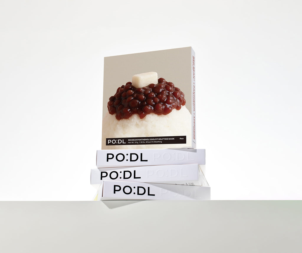 [PO:DL] Red Bean Panthenol Coolfit Gelfting Mask (4ea) (+Special Gift)